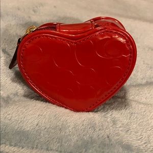 Coach travel jewelry box